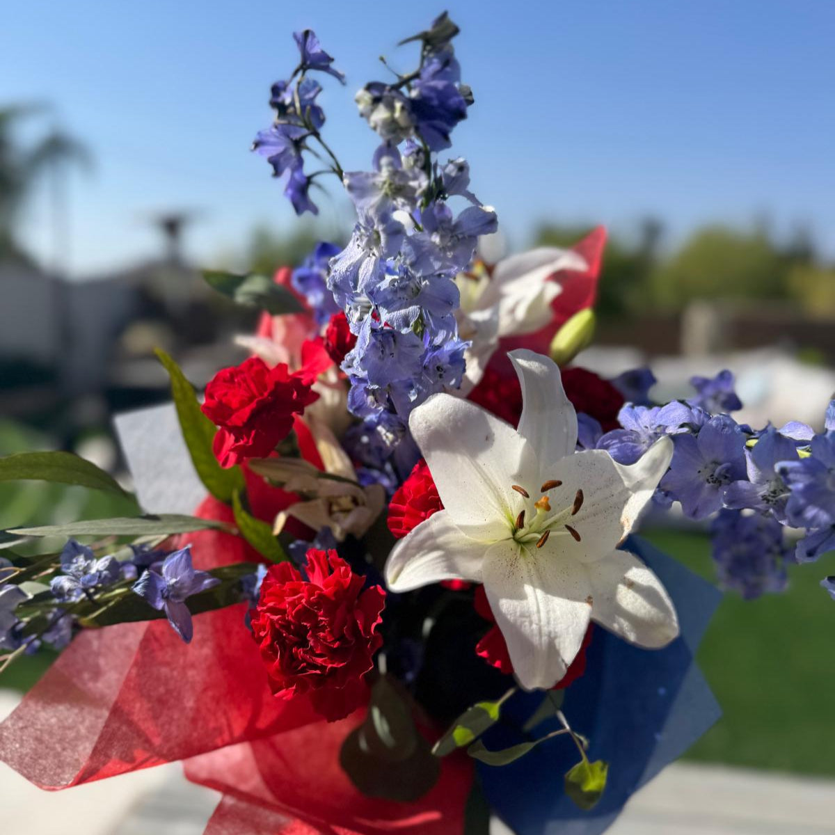 4th of July bouquet